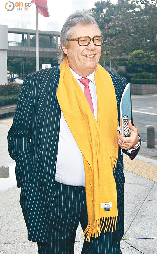 ■代表被告的資深大律師夏偉志。