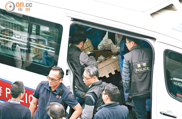 ■解款車公司派員助警調查。